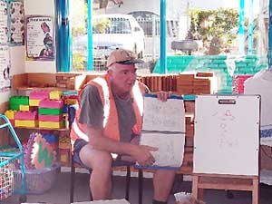 Mr. Mac visits Regent Preschool